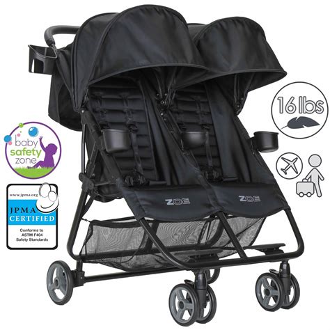 Suitable for running or jogging. . Best travel double stroller